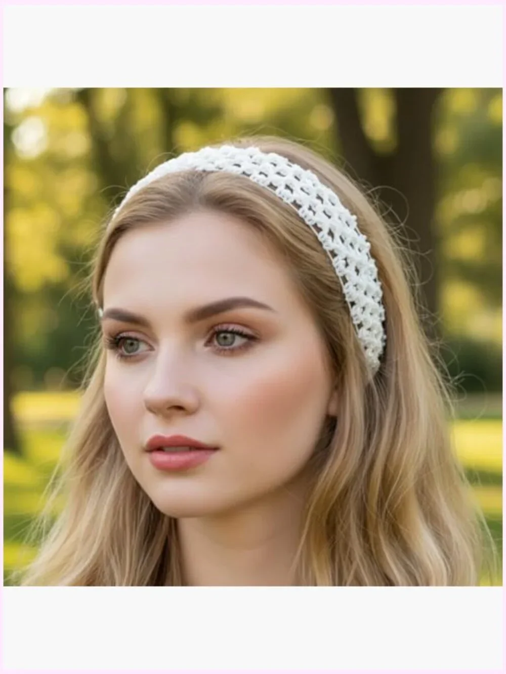 6pcs Crochet Headband Multi Color Retro Knit Elastic Headbands for Women - Soft